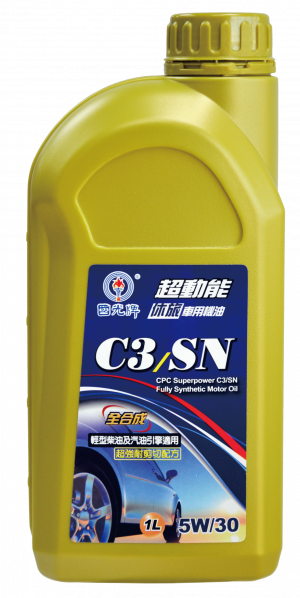 國光牌超動能C3/SN全合成休旅車用機油 5W/30